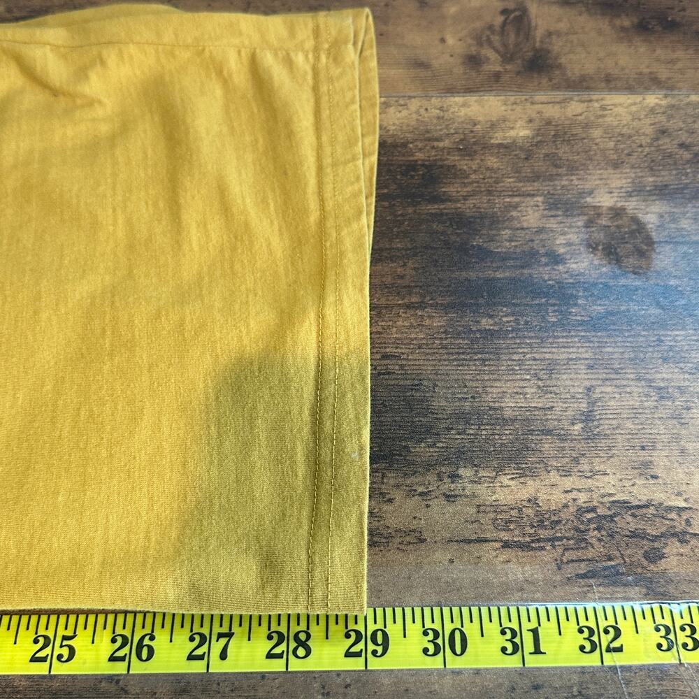 Hard Rock Mens Tee Shirt XL Lionel Messi Futbol Live Greatness Yellow Gold - Picture 4 of 8